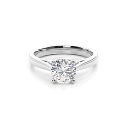 4 Prong Setting Medium Engagement Ring