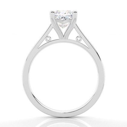 Princess Solitaire Diamond Rings
