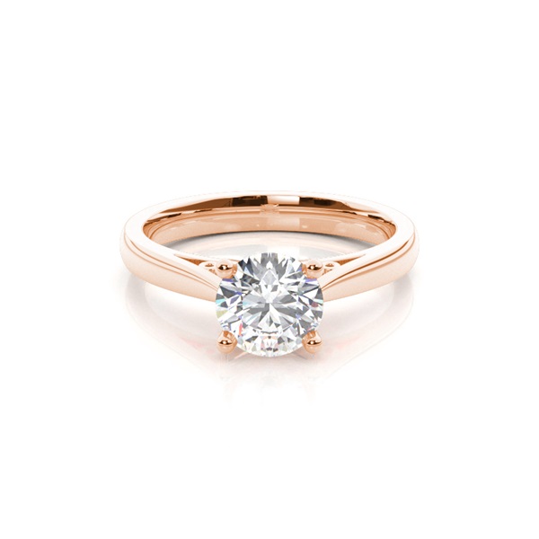 4 Prong Setting Medium Engagement Ring