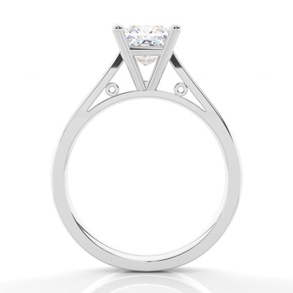 Princess Solitaire Diamond Rings