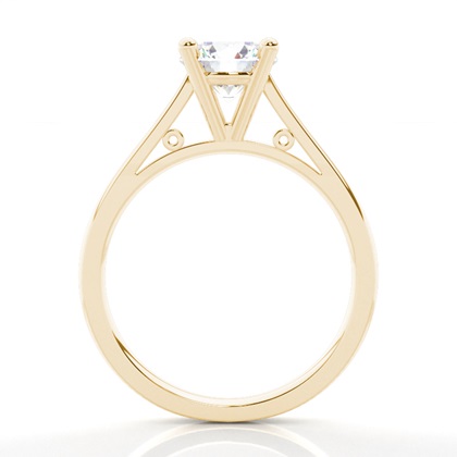 Yellow Gold Solitaire Engagement Rings