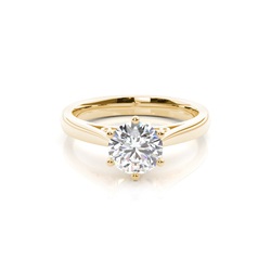 6 Prong Setting Medium Engagement Ring