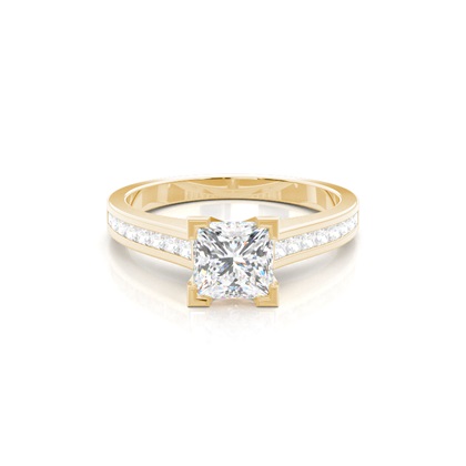 Yellow Gold Diamond Engagement Rings