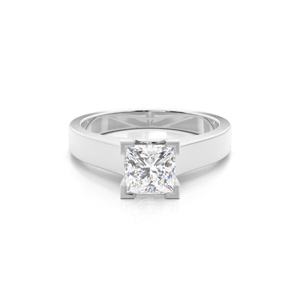 4 Prong Setting Large Engagement Ring