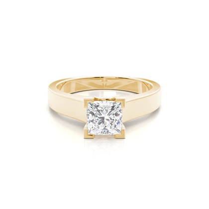 Yellow Gold Diamond Engagement Rings