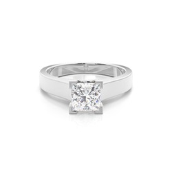 4 Prong Setting Large Engagement Ring