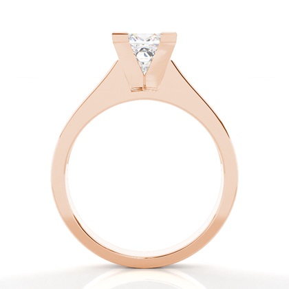 Rose Gold Diamond Engagement Rings