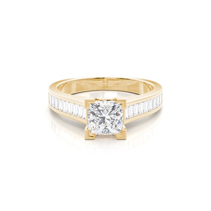 Yellow Gold Diamond Engagement Rings
