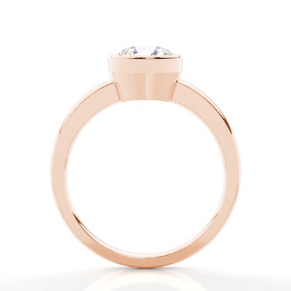 Rose Gold Diamond Engagement Rings