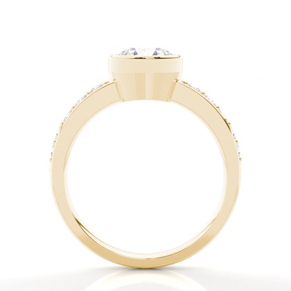 Yellow Gold Diamond Engagement Rings