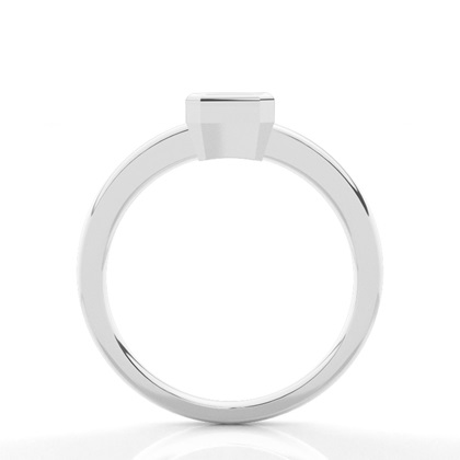 Emerald Cut Diamond Engagement Rings