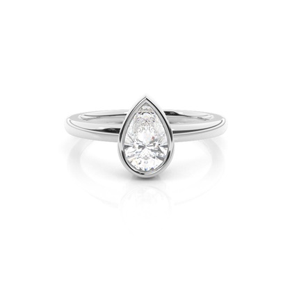 Tropfen Diamantringe