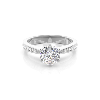 Platinum Diamond Engagement Rings