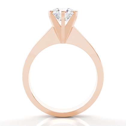 Rose Gold Diamond Engagement Rings