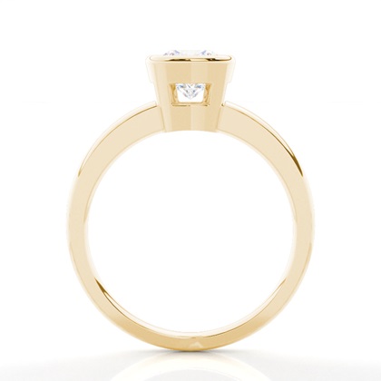 Yellow Gold Lab Grown Diamond Engagement Rings