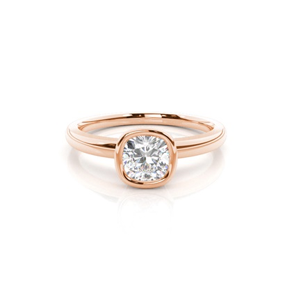 Cushion Lab Grown Diamond Engagement Rings