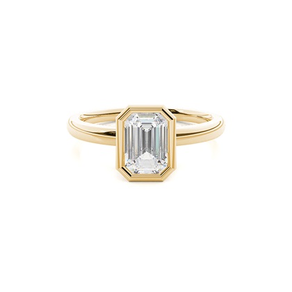 Yellow Gold Solitaire Engagement Rings