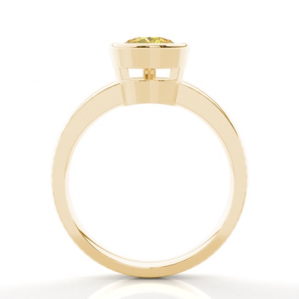 Gelber Diamant Verlobungsring