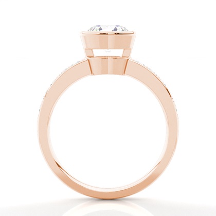 Rose Gold Lab Grown Diamond Engagement Rings