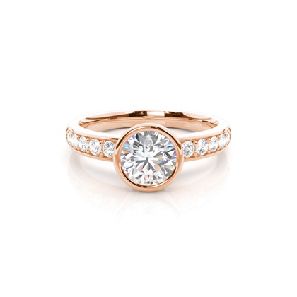 Rose Gold Lab Grown Diamond Engagement Rings