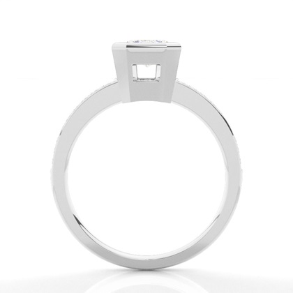 Smaragd Diamantverlobungsringe Verlobungsringe