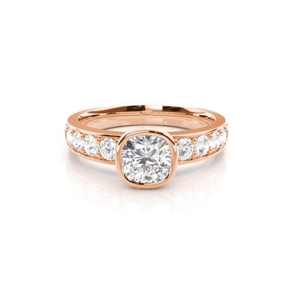 Cushion Cut Diamond Engagement Rings