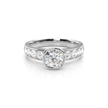 Cushion Cut Diamond Engagement Rings