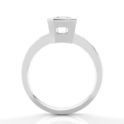 Smaragd Diamantverlobungsringe Verlobungsringe