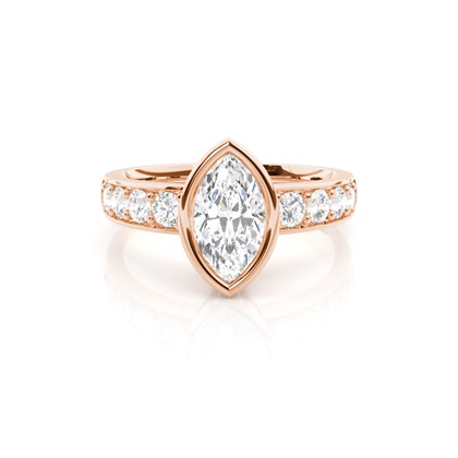 Marquise Diamond Engagement Rings
