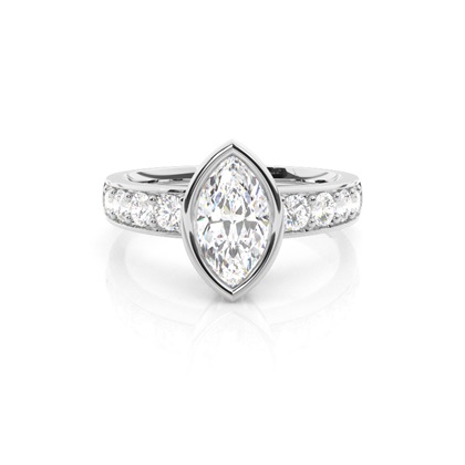 Marquise Diamond Engagement Rings