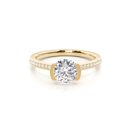 Yellow Gold Diamond Engagement Rings