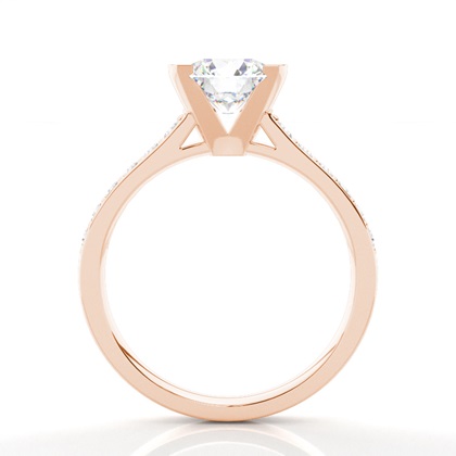 Rose Gold Lab Grown Diamond Engagement Rings