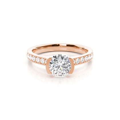 Rose Gold Lab Grown Diamond Engagement Rings