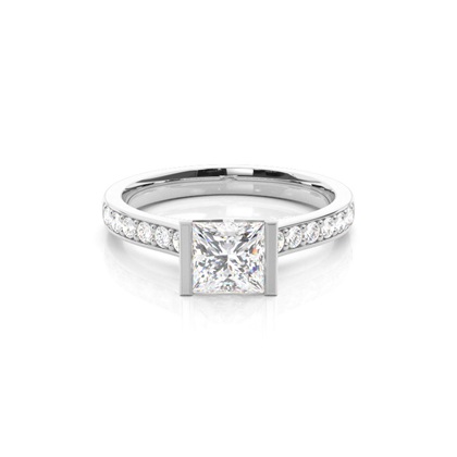 Prinzessin Seitensteine Verlobungsringe