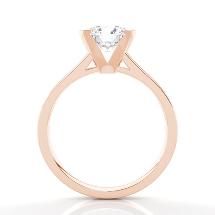 Rose Gold Diamond Engagement Rings