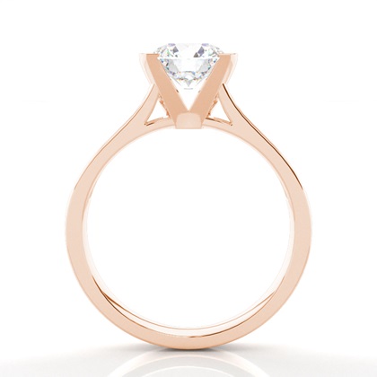 Rose Gold Diamond Engagement Rings