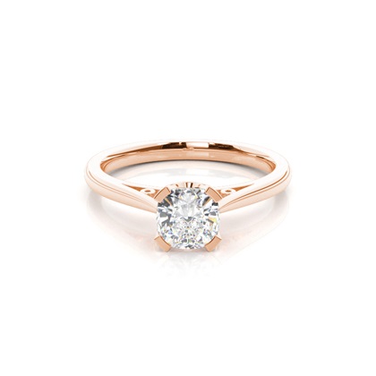 Cushion Lab Grown Diamond Engagement Rings