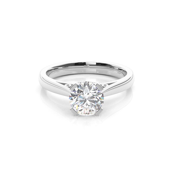 4 Prong Setting Medium Engagement Ring