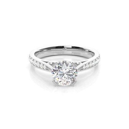 Platinum Diamond Engagement Rings