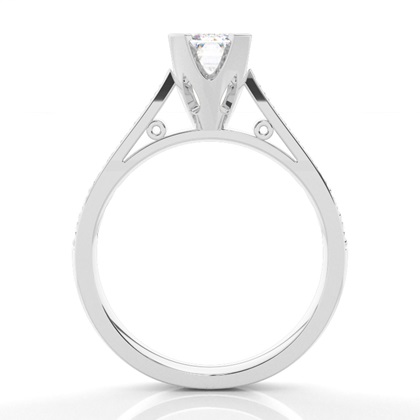 Smaragd Diamantverlobungsringe Verlobungsringe