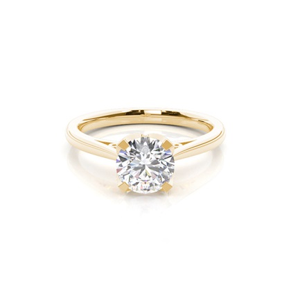 Yellow Gold Diamond Engagement Rings