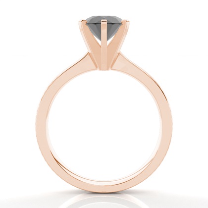 Rose Gold Diamond Engagement Rings