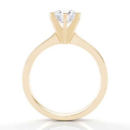 Yellow Gold Diamond Engagement Rings