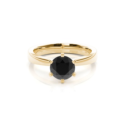 Yellow Gold Diamond Engagement Rings