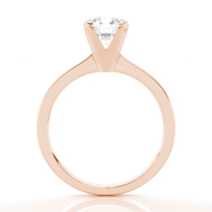 Rose Gold Moissanite Engagement Rings	