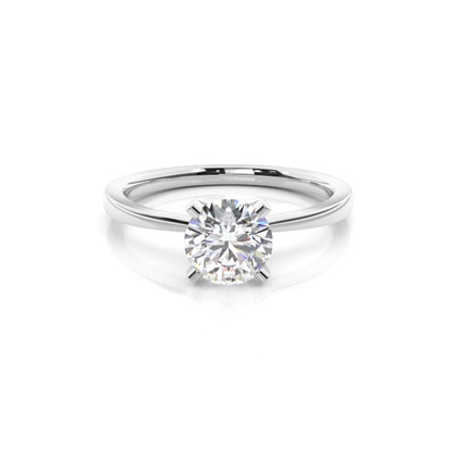 4 Prong Setting Large Engagement Ring