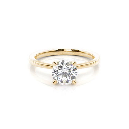 Yellow Gold Diamond Engagement Rings