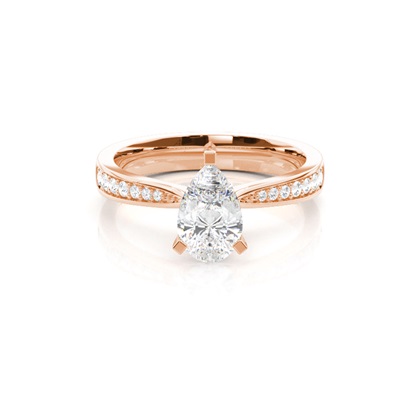 Pear Diamond Rings