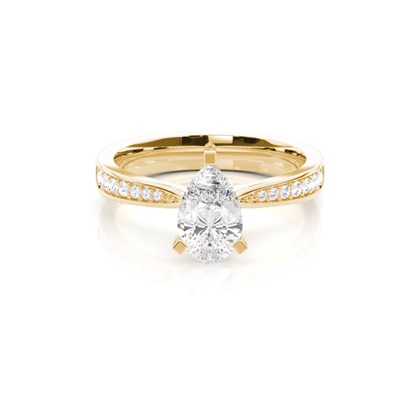 Pear Diamond Rings