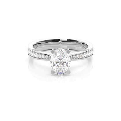 Oval Diamantringe